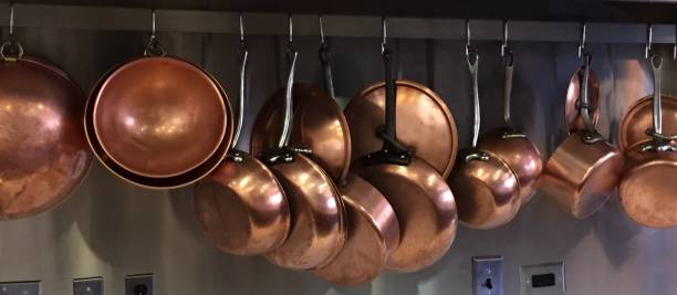 istock Copper Bowls, Saute Pans and Pots 1259088157