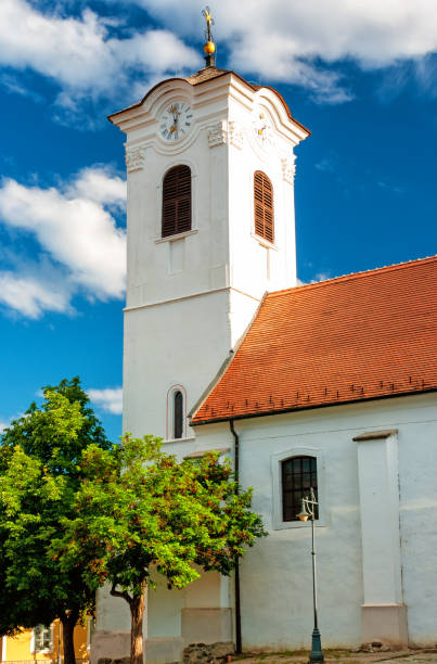 istock Chatolic church in Szentendre Hungary 1259106532