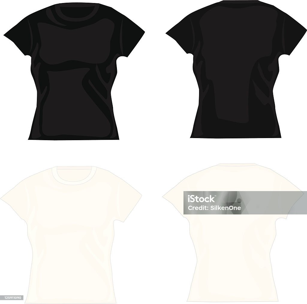 Babydoll t-Shirts - clipart vectoriel de T-Shirt libre de droits