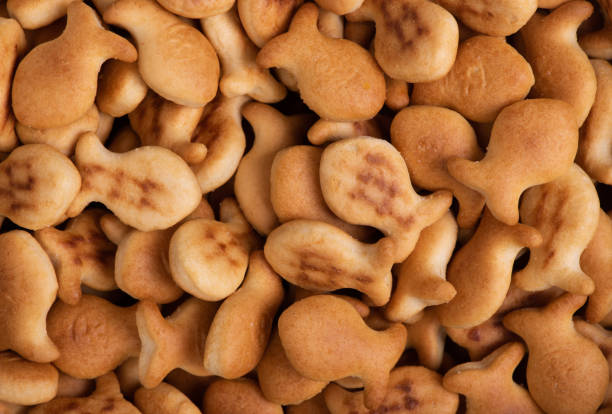 istock Pile of fish-shaped cookies 1259111795