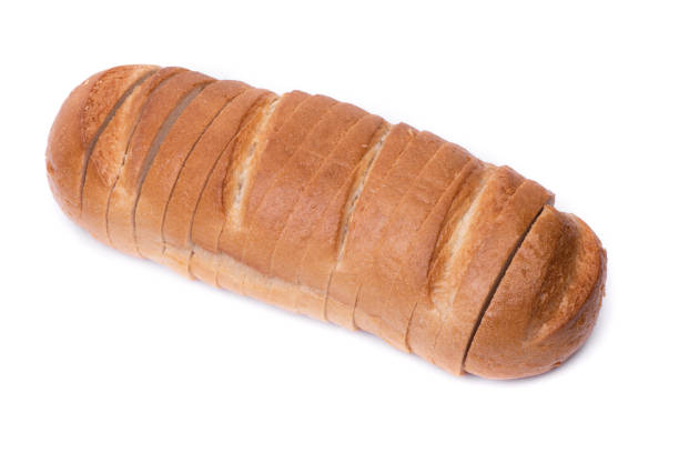istock Cutted loaf of bun 1259112174