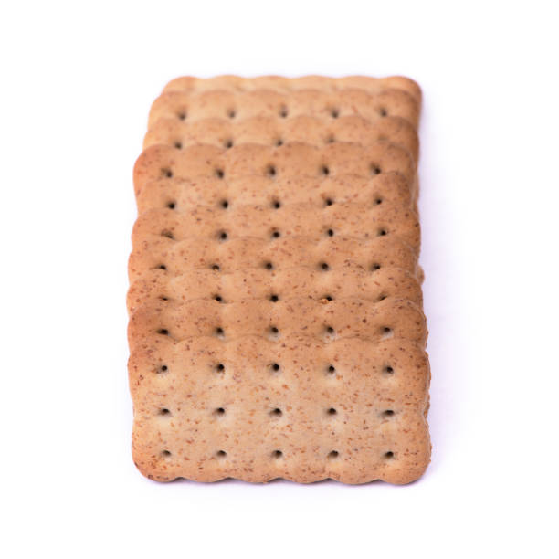 istock Group of simple small cookies 1259112320