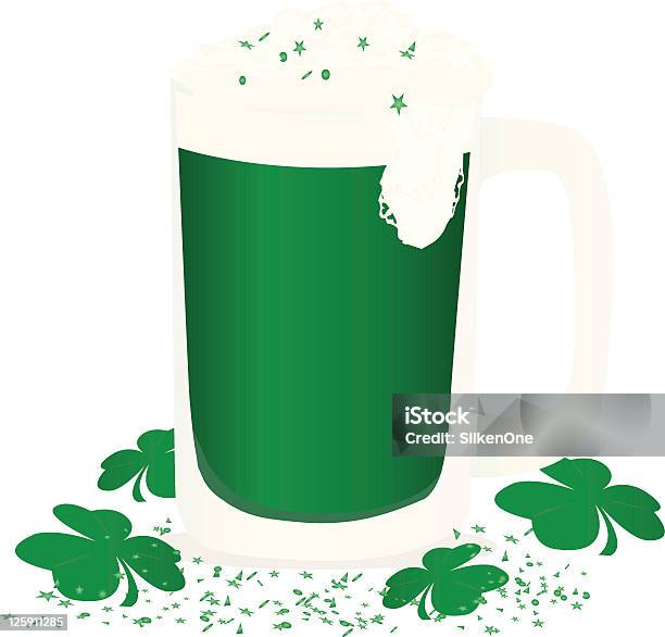 Green Beer Stock Illustration - Download Image Now - Alcohol - Drink, Beer - Alcohol, Beer Bottle