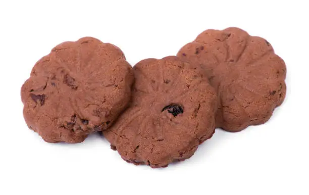 Photo of Group of thin chocolate cookies