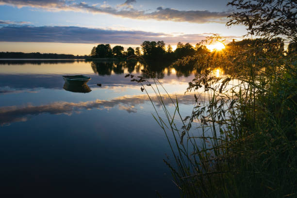 istock Sunset over Elckie Lake 3 1259148249