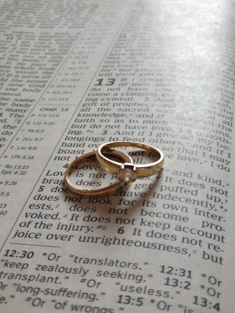 istock Wedding Rings - 1 Corinthians 13 1259154100