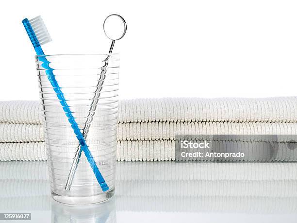 Oral Tools Stock Photo - Download Image Now - Angled Mirror, Blue, Body Care