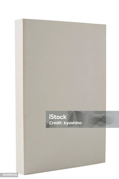 Aislado Fotografía De Libro Blanco En Blanco Sobre Fondo Blanco Foto de stock y más banco de imágenes de Abstracto