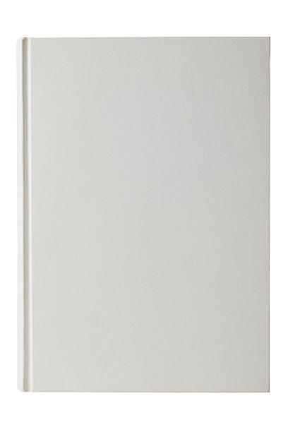 istock Isolated shot of closed white blank book on white background 125919147