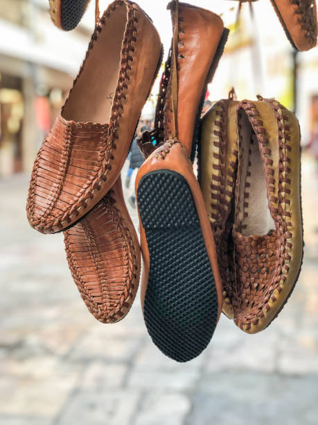 istock handmade genuine leather shoes 1259197056