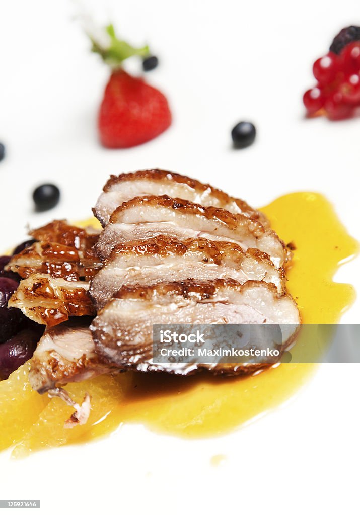 Filet de poitrine de canard rôti - Photo de Aliment libre de droits