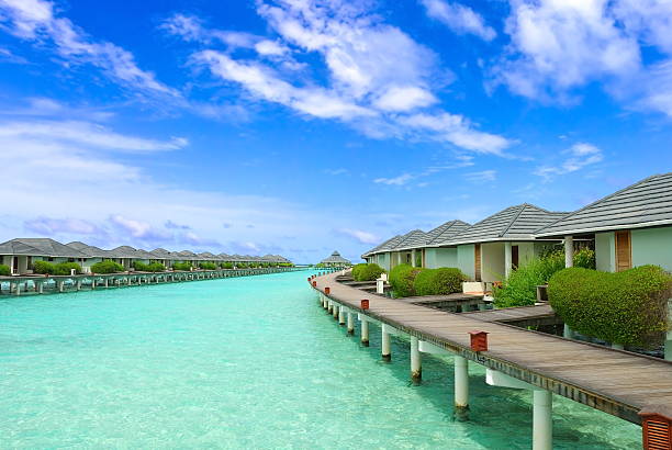 istock Maldives seaside resort 125922196
