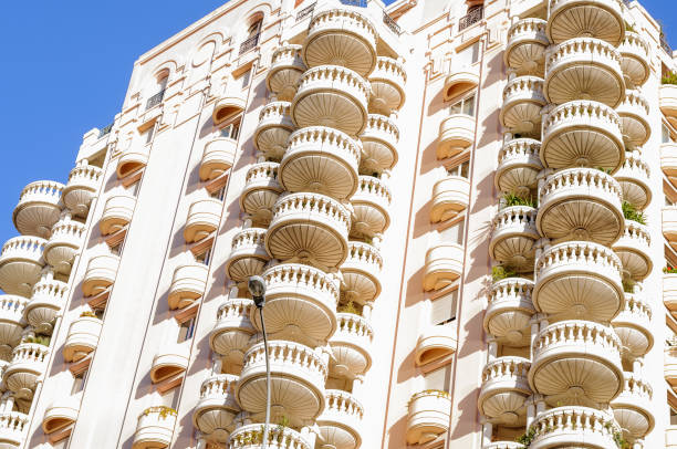 edificio de la ciudad de montecarlo, monaco - realeza de mónaco fotografías e imágenes de stock