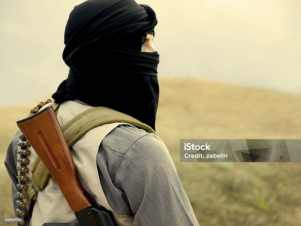 militant Muslim militant Terrorism Stock Photo