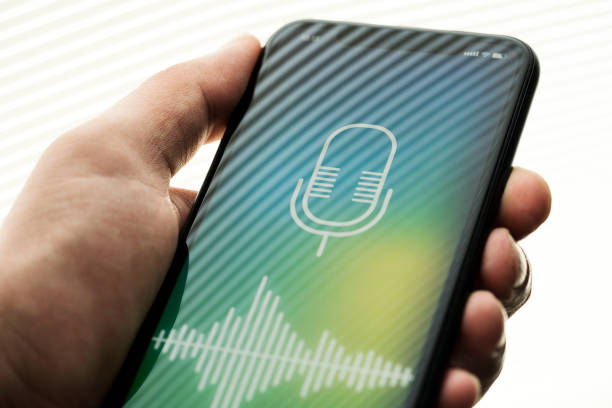 istock Voice mail app on mobile phone screen 1259277317