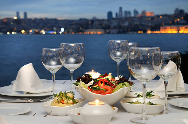 istock Dinner At The Bosphorus, Istanbul - Turkey (Night Shot) 125928782
