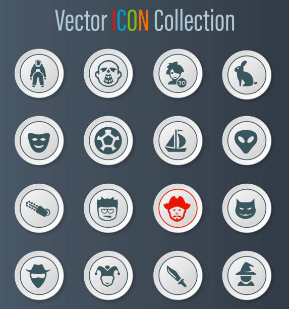 Genres of cinema icons set Set of movie genres black icons isolated on white. Vector illustration action anime movies stock illustrations