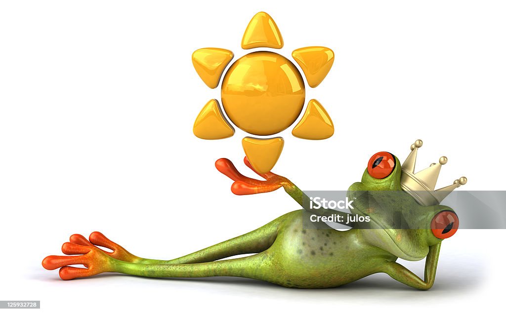 Frog and sun  /file_thumbview_approve.php?size=1&id=21507720 Amphibian Stock Photo