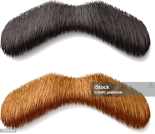 Vetores de Bigodes Falso e mais imagens de Bigode - Bigode, Brinquedo, Cabelo Humano