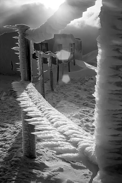 very strong wind in the winter