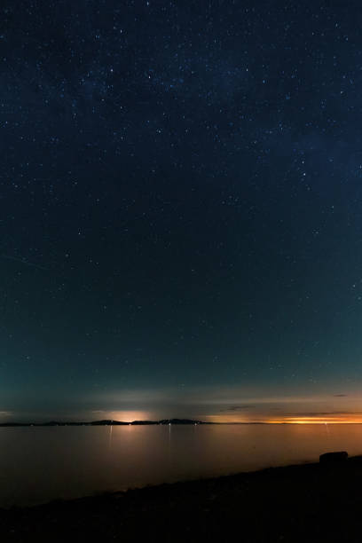 istock Starry Night Skies Over Vancouver Island 1259379521