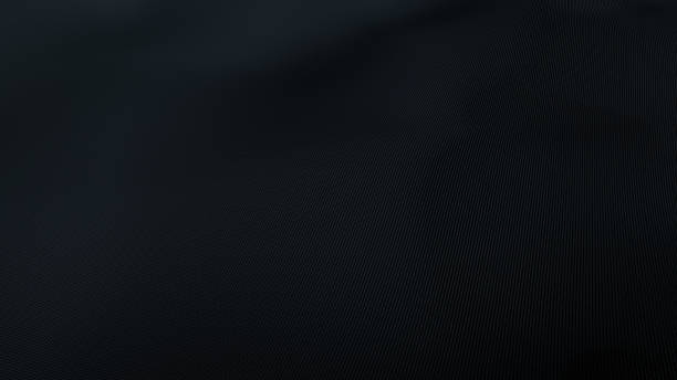 istock Abstract Black Cubic Waving Surface Futuristic Background 1259389890
