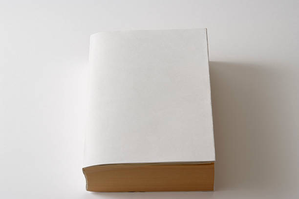 istock Isolated shot of thick blank book on white background 125940844