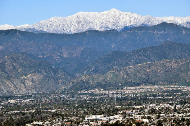 istock Snowy Peaks Beyond the San Gabriel Valley 1259411974