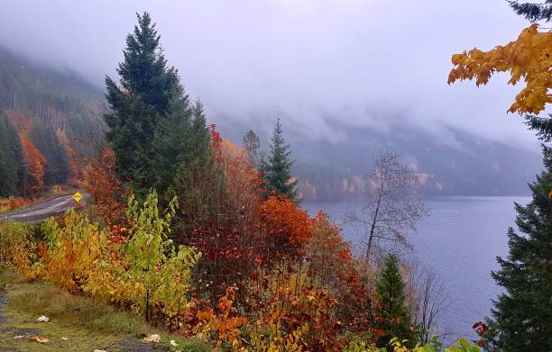 istock Road Trip in Canadian Autumn 1259455776