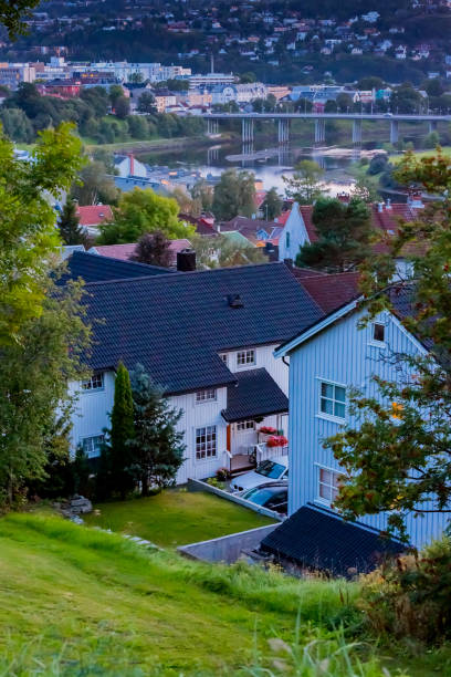 istock view of downtown Trondheim, Norway 1259464051