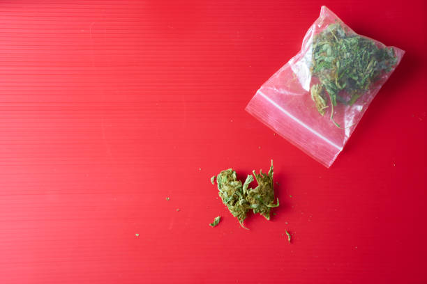 droga ricreativa marijuana - narcotic teenager marijuana drug abuse foto e immagini stock