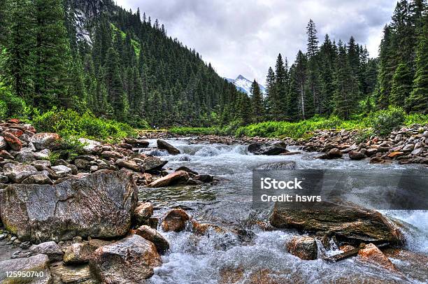 Hdr На Речной Пейзаж Австрия — стоковые фотографии и другие картинки Hohe Tauern National Park - Hohe Tauern National Park, Австрия, Без людей