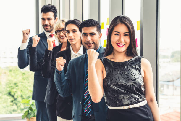 istock Successful business people standing together 1259519970