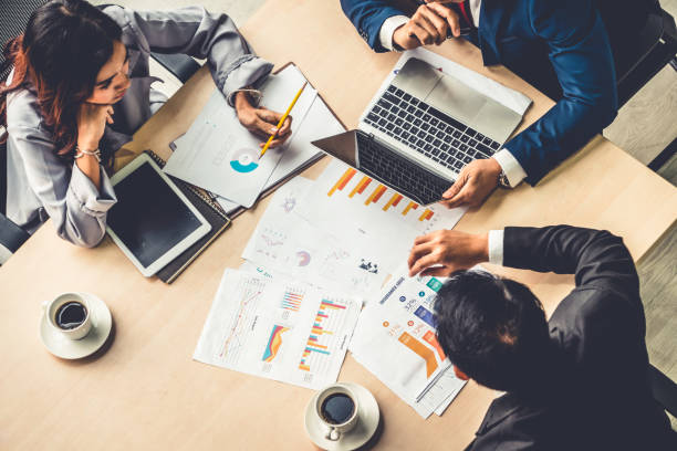istock Business people group meeting shot from top view 1259521062