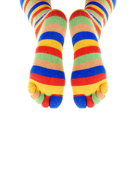 istock Two legs of the clown 125953836