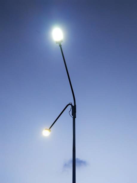 istock electric pole against a background of blue sky 1259541768