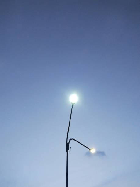 istock electric pole against a background of blue sky 1259542273