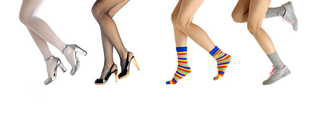 istock Four running pairs of legs 125954404