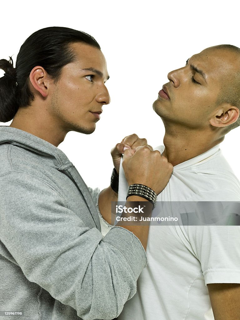 Gang Members  Arguing Stock Photo