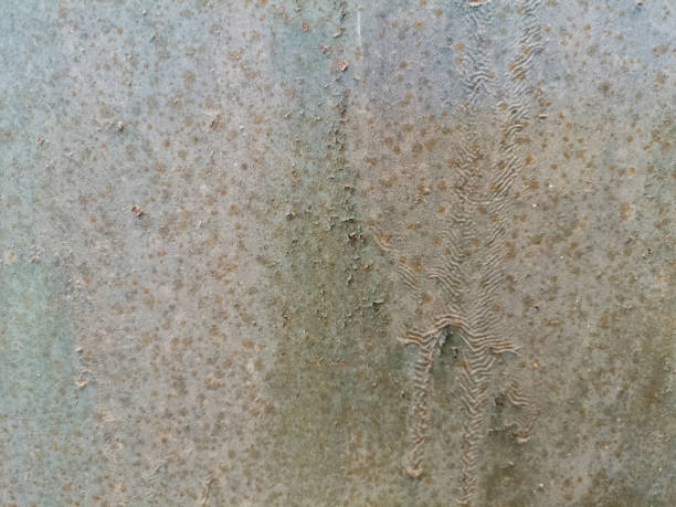 istock Rusty metal surface texture close up photo. Texture for designers 1259618447