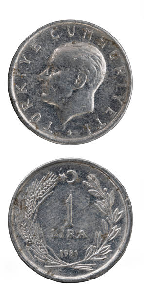 istock Old 1 Turkish Lira Coin 1259652583
