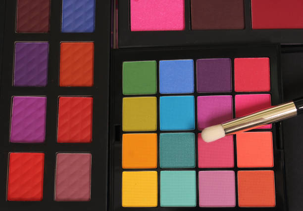 istock Colorful Cosmetic Pigment Palettes 1259726334