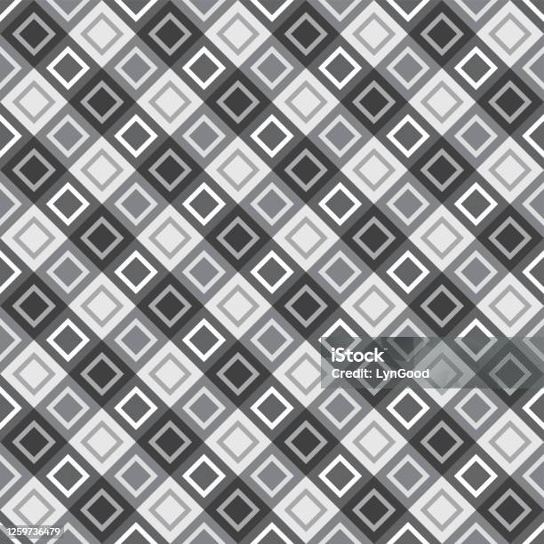 Rhombus Random Pattern Design Seamless Rhombus Design Pattern Stock Illustration - Download Image Now ...