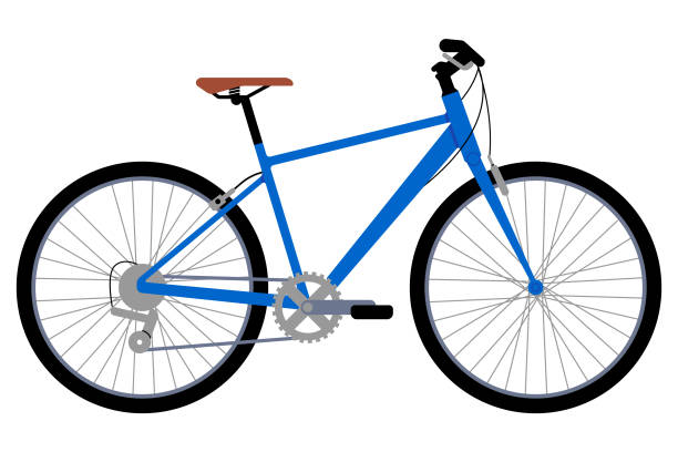 ilustrações de stock, clip art, desenhos animados e ícones de bicycle - bicycle sport tire single object