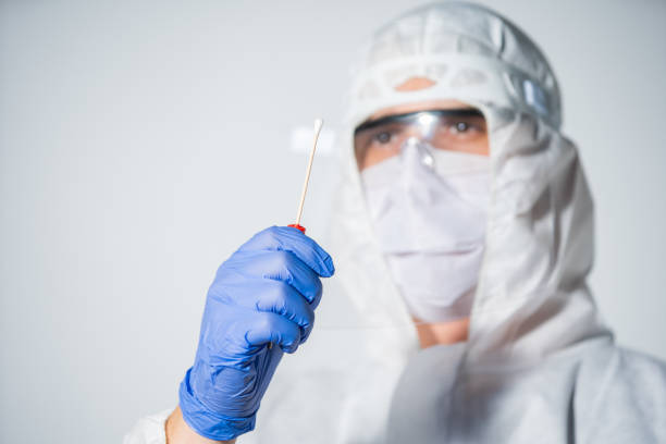 istock Scientist Man Working In The CDC Laboratory For Covid-19 stock photo 1259778992