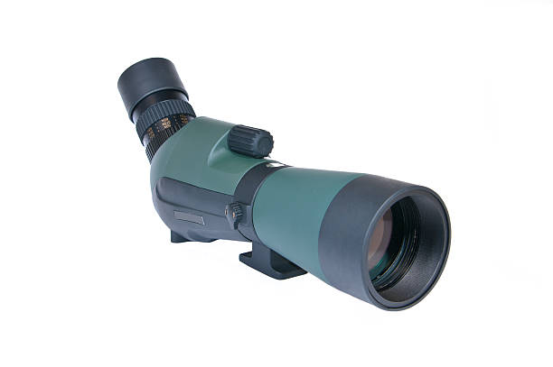 spotting scope stock photo