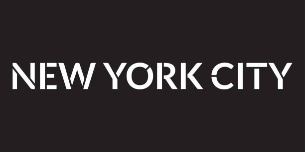 istock New York City typography design. NYC print or font for Tee, T-shirt graphic. Vector illustration. 1259872445