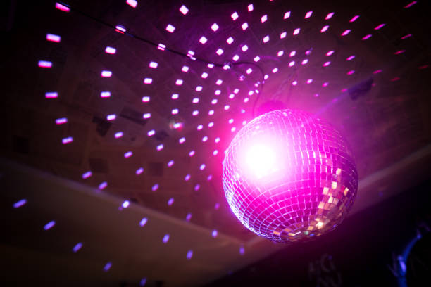 istock Shiny disco ball in a night club 1259911468