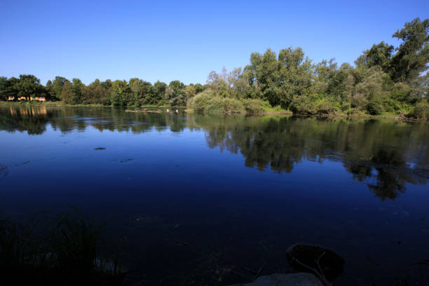 istock Ticino River, Lombardy, Piedmont, Italy. 1259933116