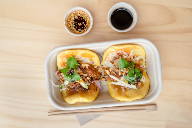 Takeout Vegetarian Bao.